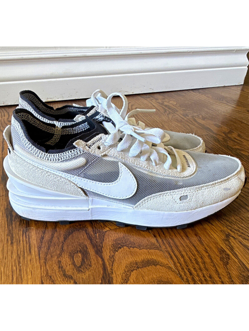 Nike Waffle One Summit White Low Top Men's Sneakers DA7995-100